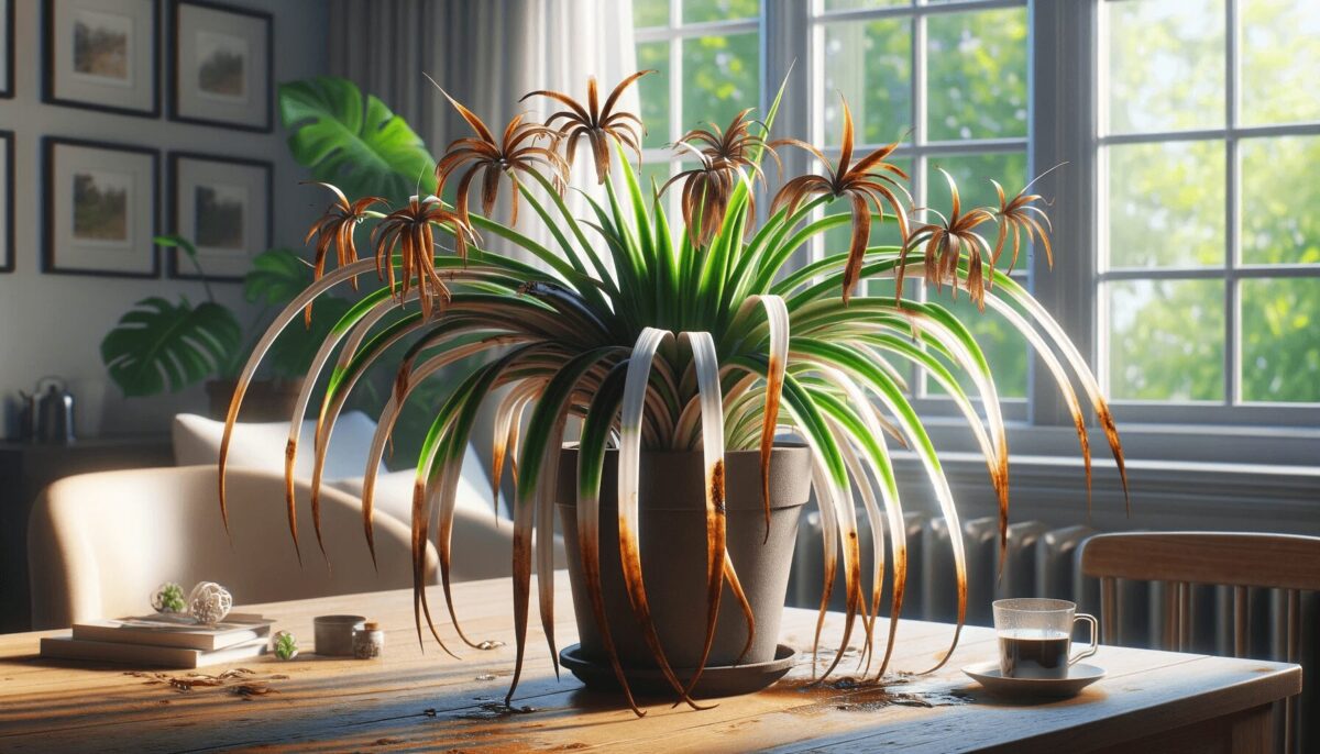 Diagnosing Spider Plant Brown Tips